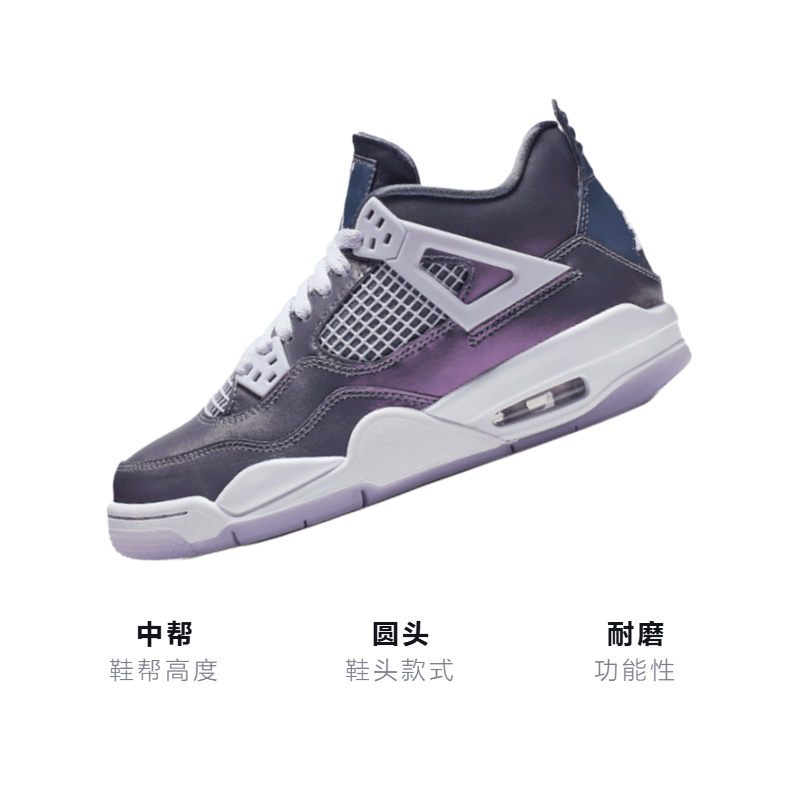Jordan Air Jordan 4 "Monsoon Blue" GS — фото 2