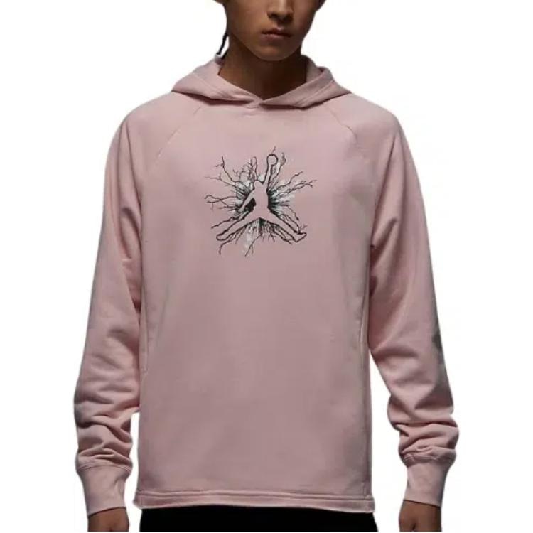 Jordan Logo Hoodie Pink — фото 4