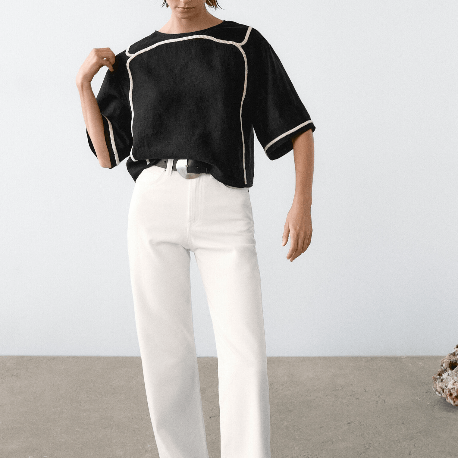 Massimo Dutti Топы (Арт. 05101853800-37) — фото 3