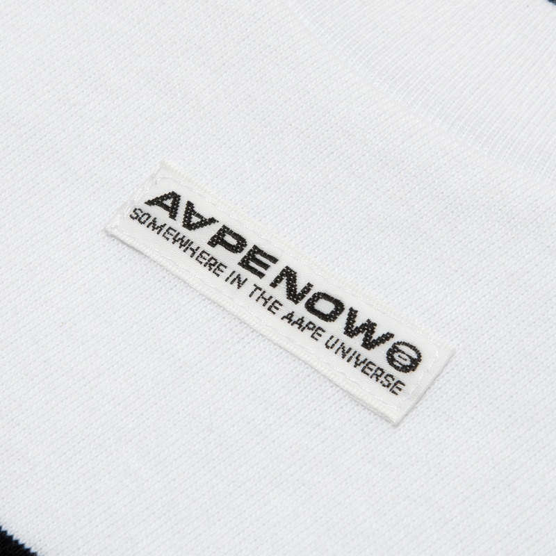 Aape FW24 Striped Long Sleeve Tee Grey — фото 3