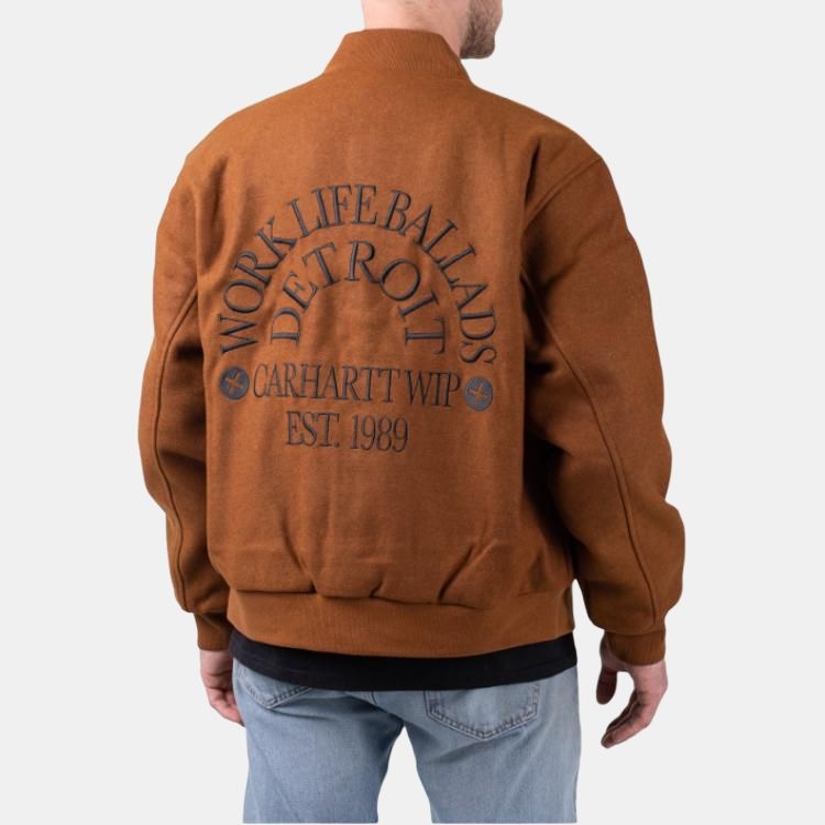 Carhartt WIP Work Varsity Bomber Jacket — фото 4