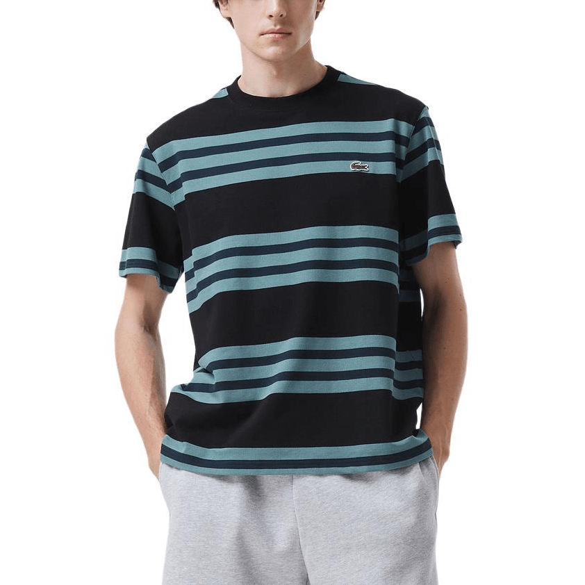 Lacoste Striped Crewneck Tee — фото 4