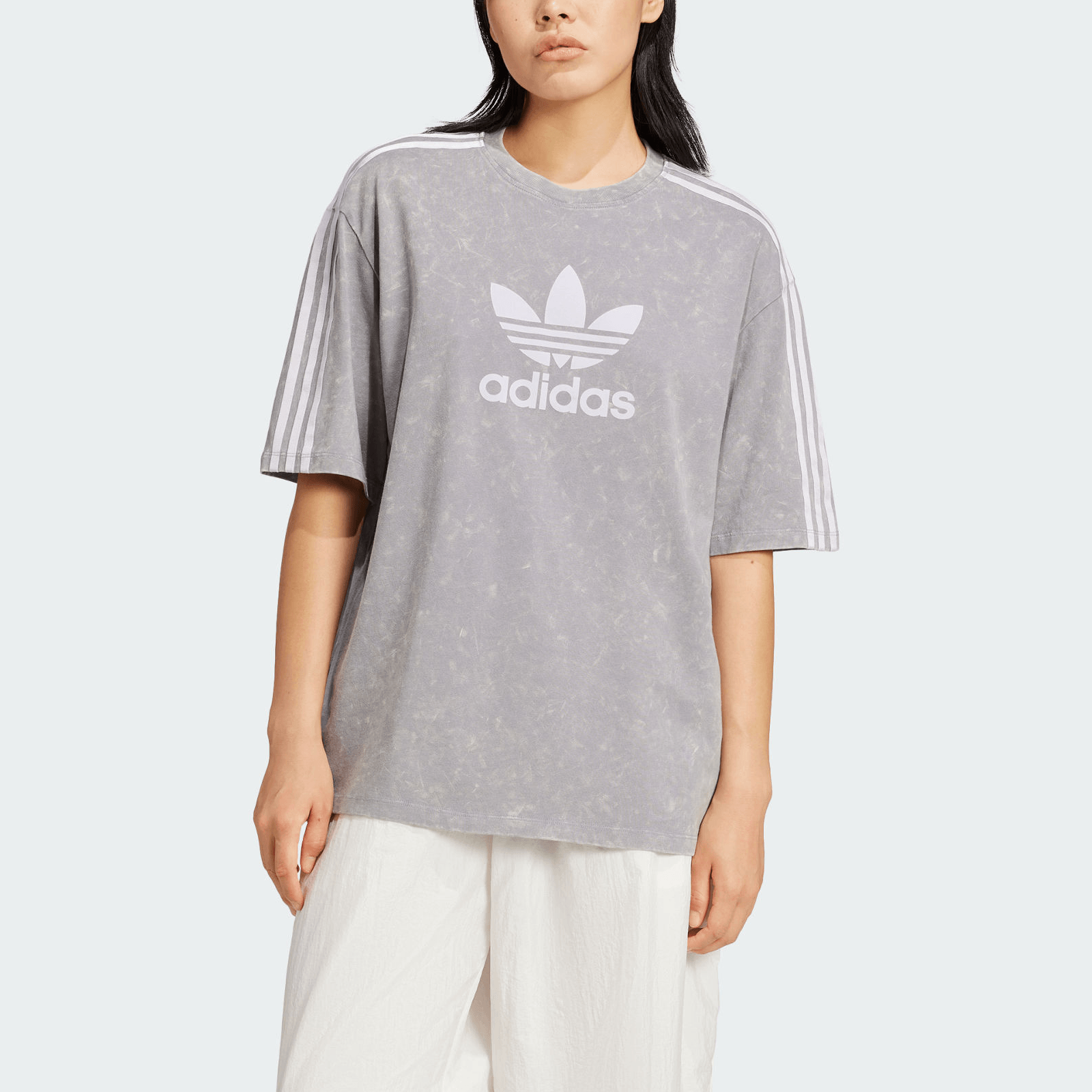 Adidas Originals Washed-Out Boyfriend-Fit Tee — фото 1