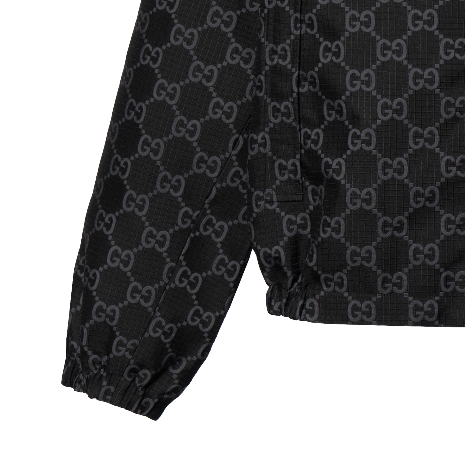 Gucci FW23 Letter Logo Jacket Black — фото 4