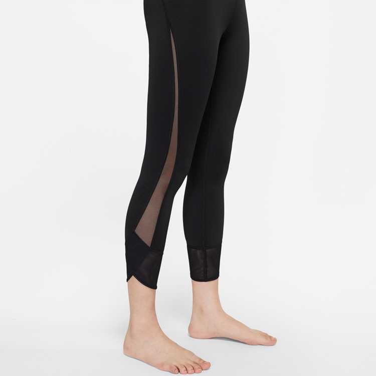 Nike Yoga Mesh Leggings Black — фото 4