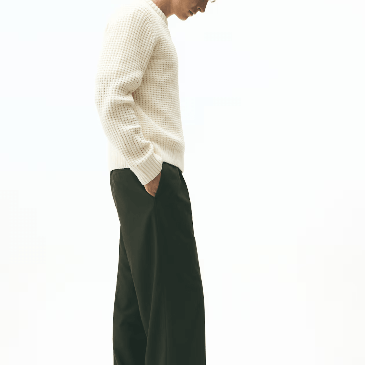 H&M Ribbed Crew Neck Sweater — фото 3