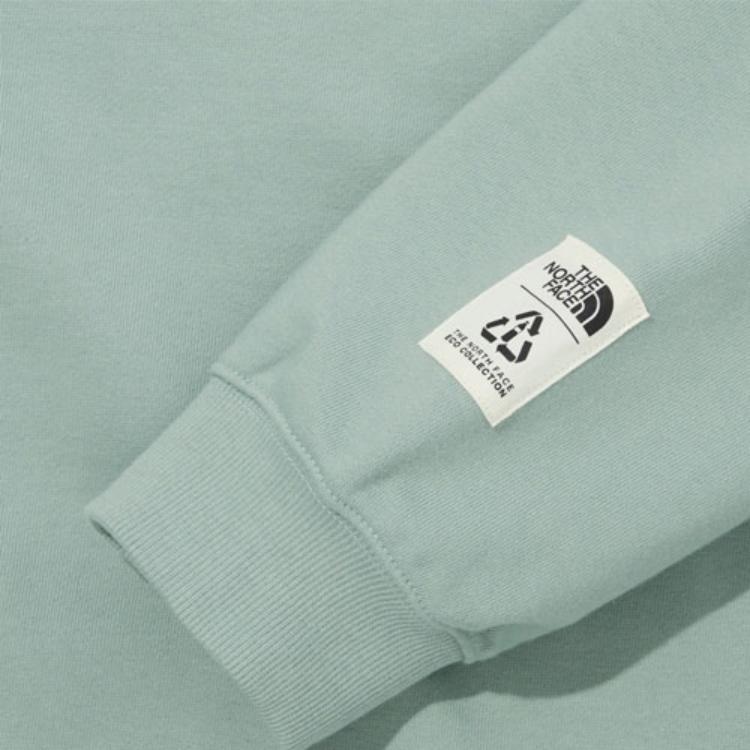 The North Face Logo Crewneck Sweatshirt Green — фото 2