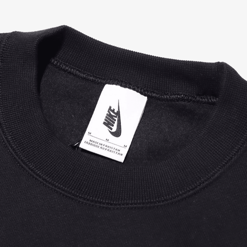 Nike Lab Fleece Crew Black — фото 5