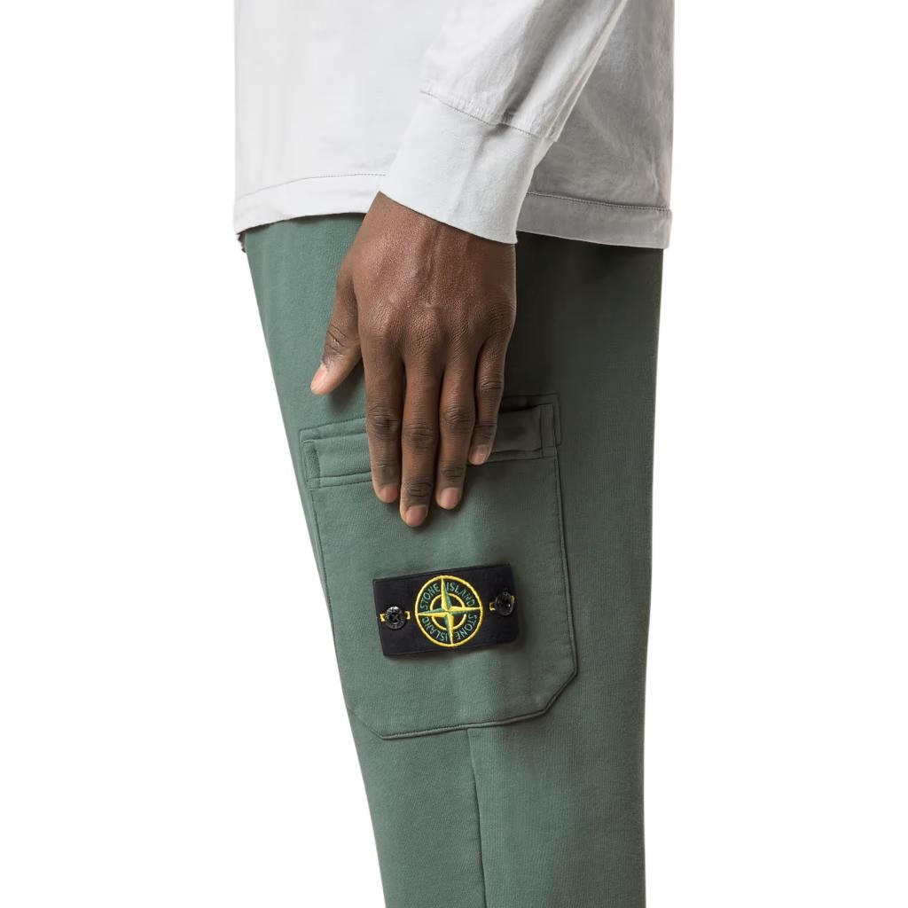 Stone Island SS25 Joggers Deep Green — фото 3