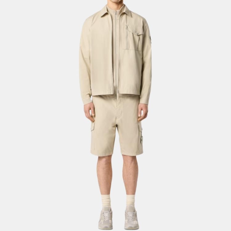 Stone Island Zip Jacket Khaki — фото 3