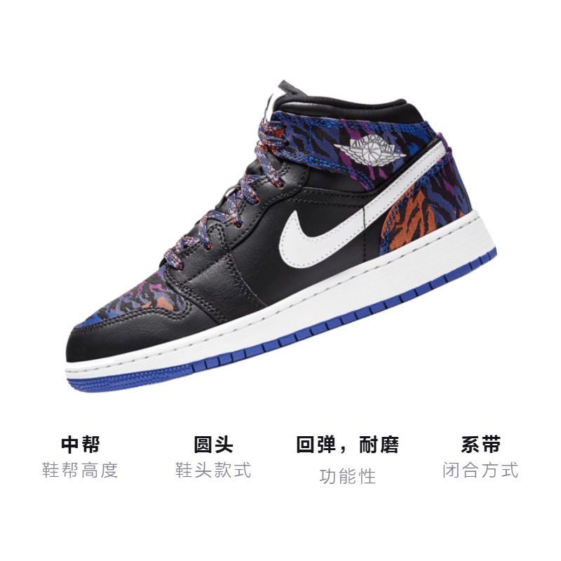 Jordan Air Jordan 1 Mid GS — фото 2