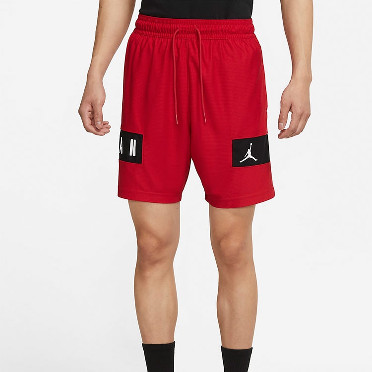 Jordan Dri-Fit Basketball Shorts Red — фото 3