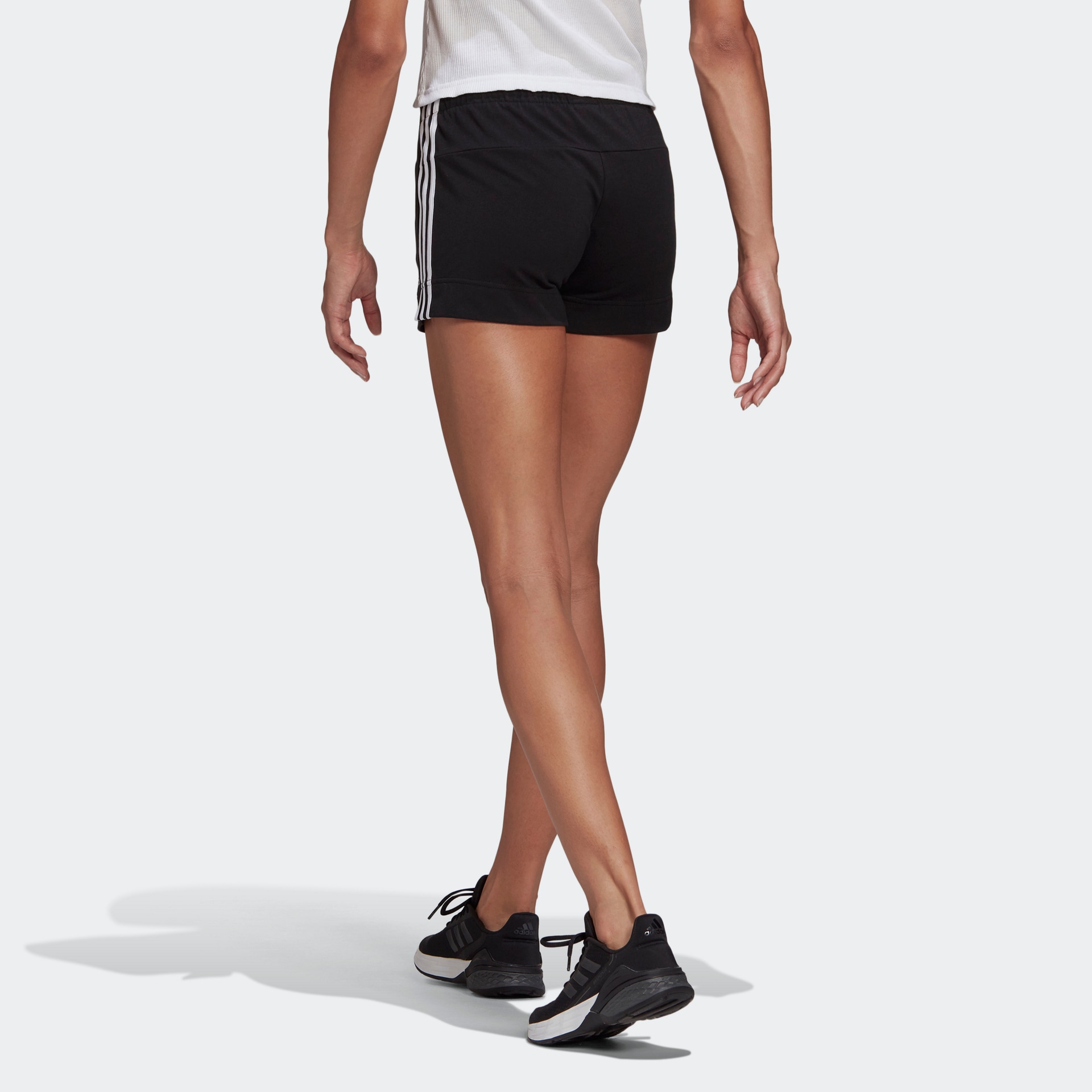 Adidas ESSENTIALS SLIM 3-STRIPES SHORTS — фото 2
