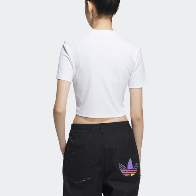 Adidas originals Home of Classics Adiclub Crop Top Logo — фото 2