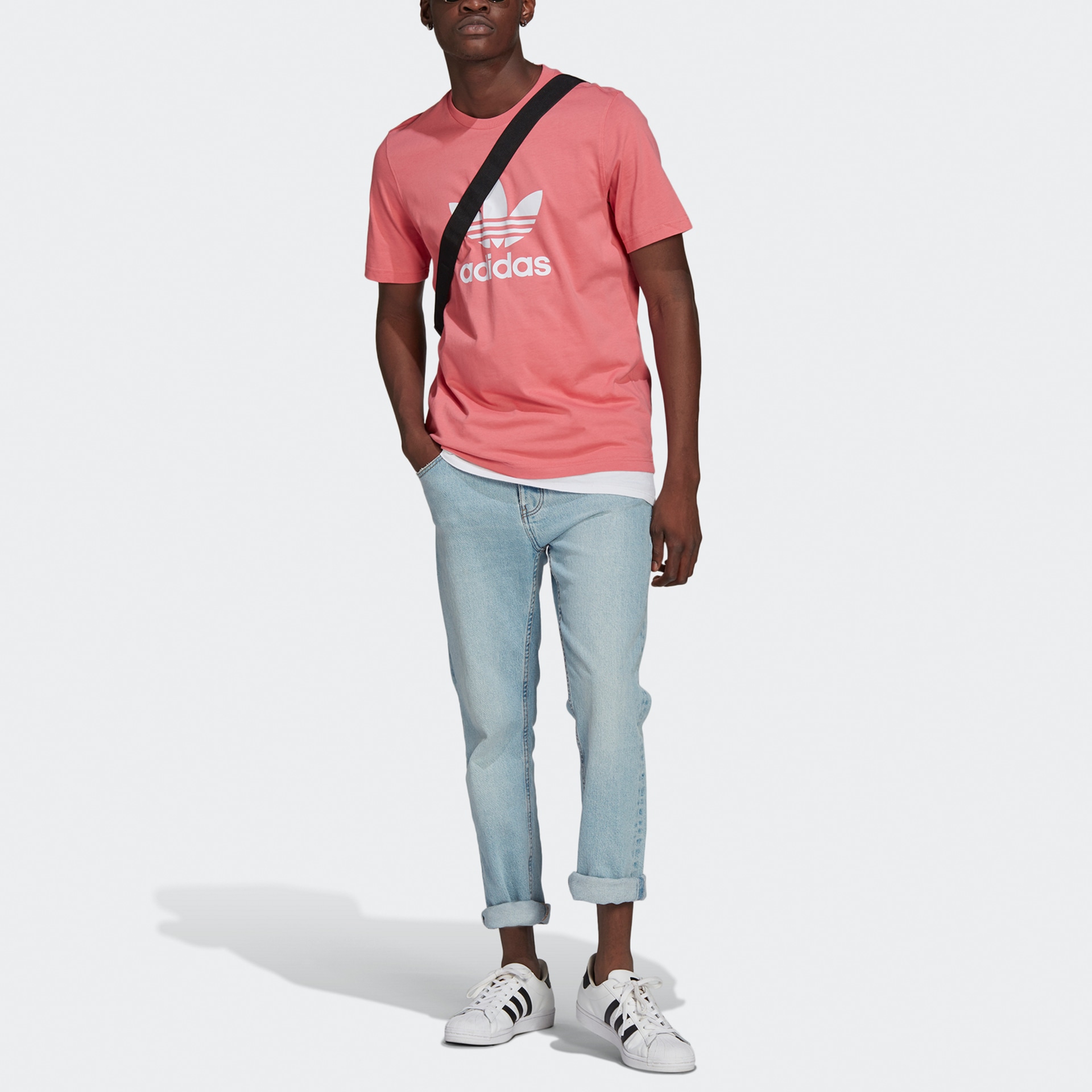 Adidas originals Trefoil T-shirt LogoT — фото 3
