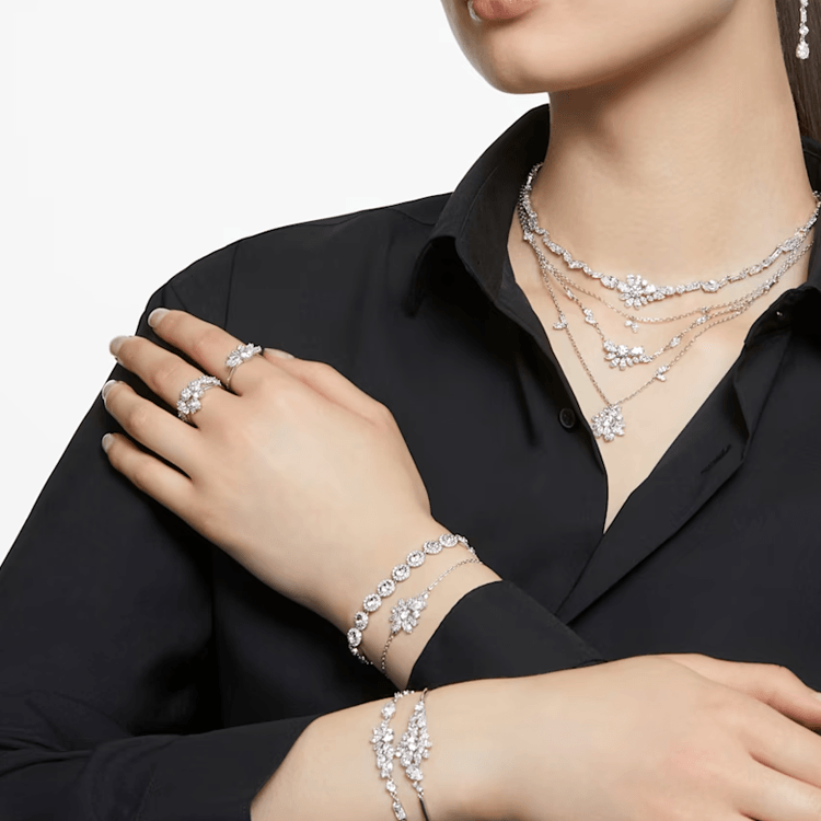 Swarovski Flower Bracelet — фото 4