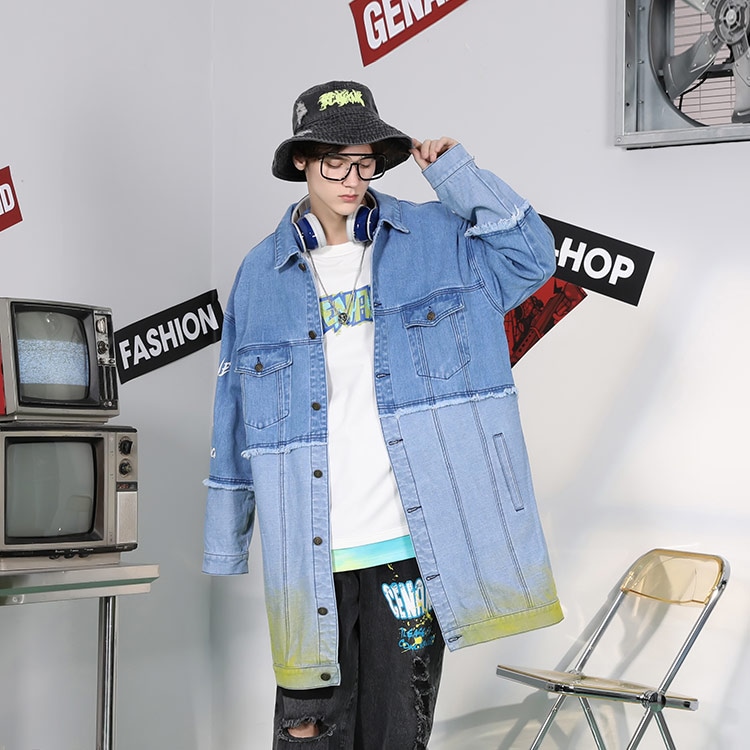 Genanx Lightning Denim Trench Coat — фото 2