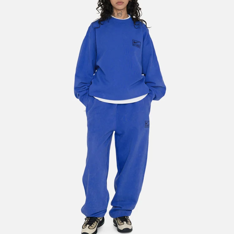 Nike x Stussy SS23 Blue Sweatshirt — фото 5