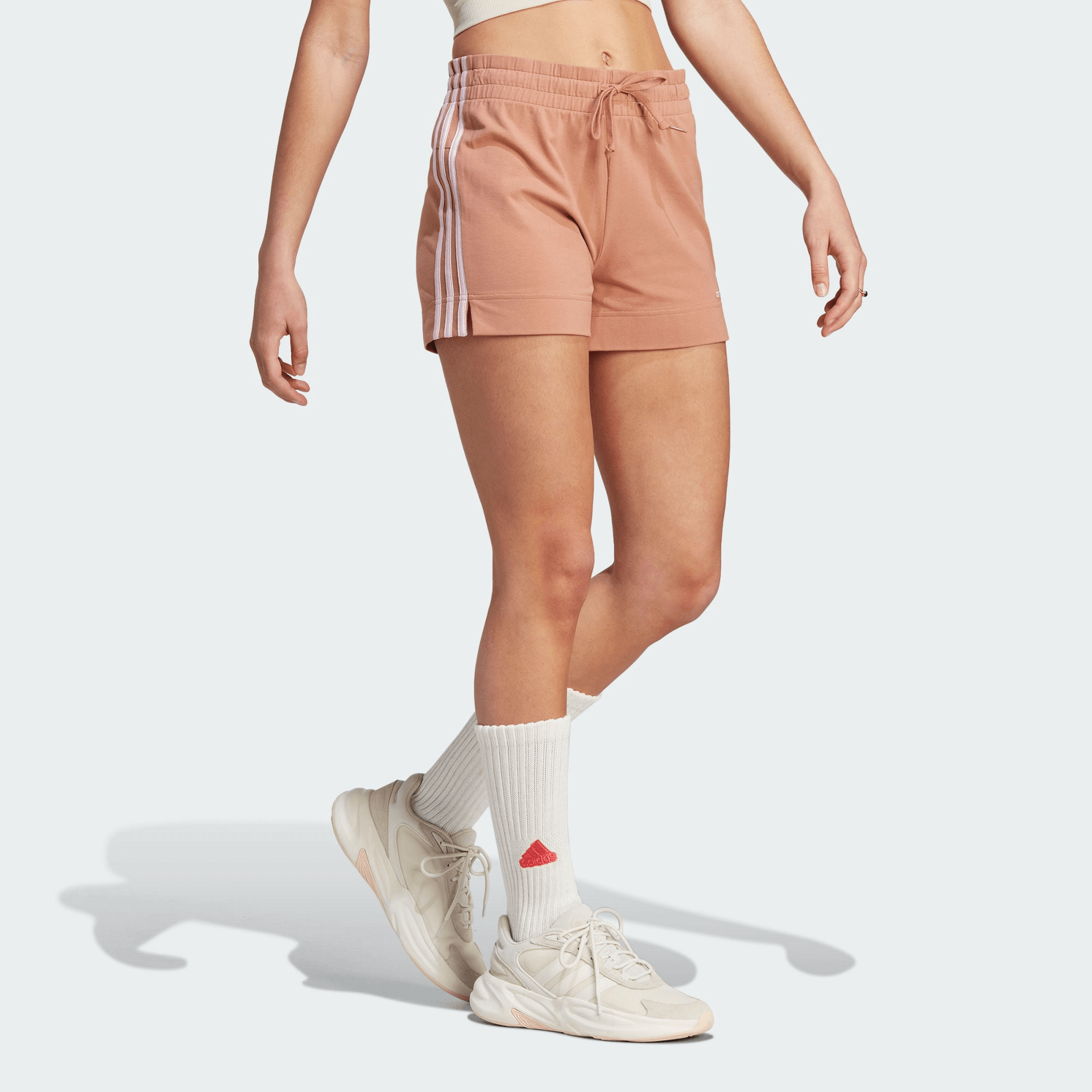 Adidas Essentials 3-Stripes Shorts — фото 3