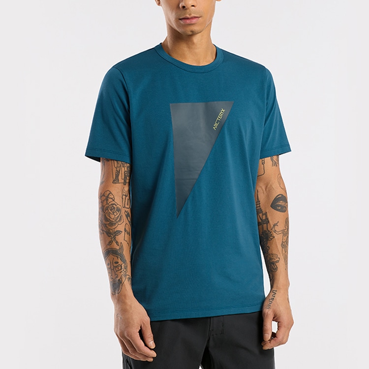 Arcteryx Captive Arc'Postrophe Word Ss T-Shirt M T — фото 9