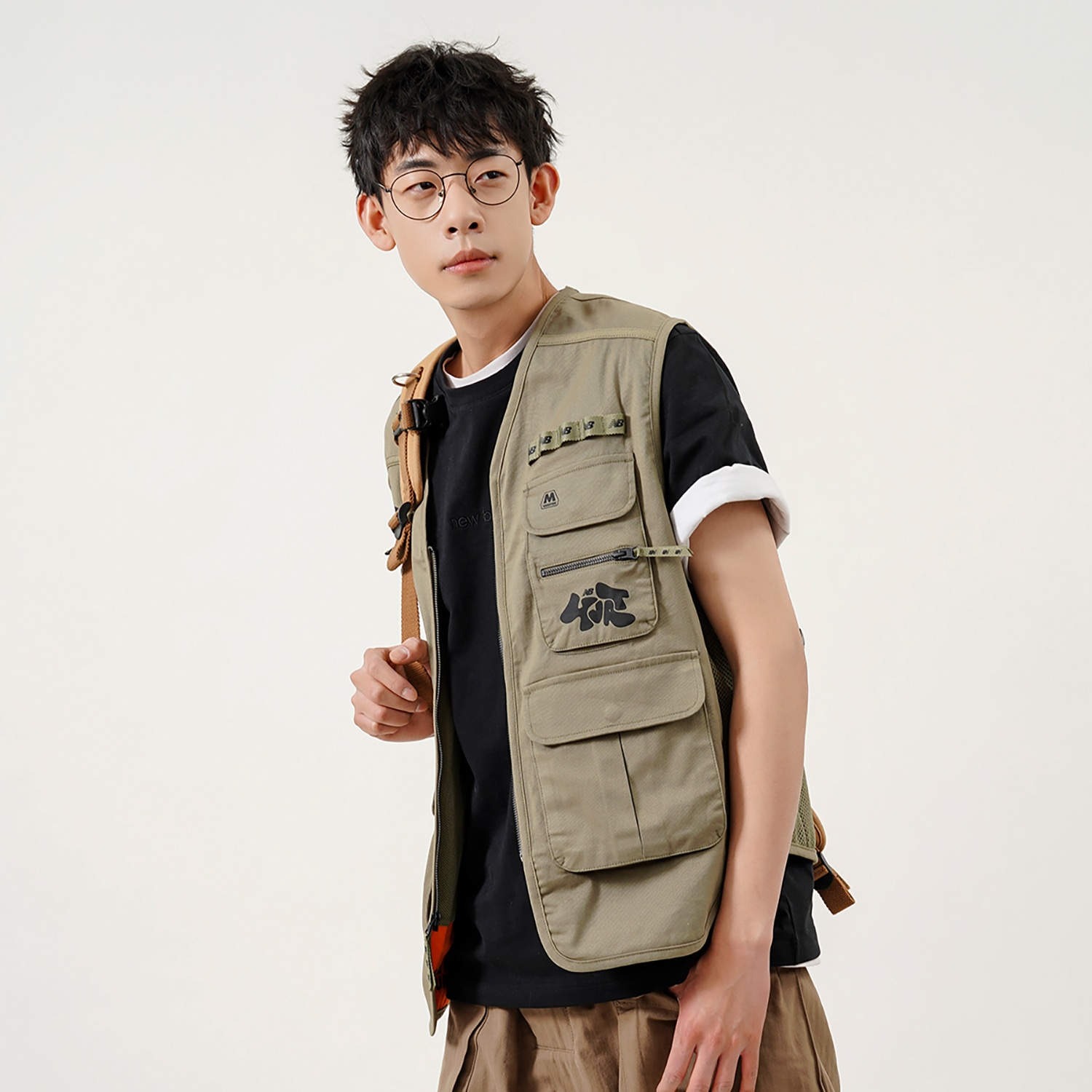 New Balance x Salehe Bembury Khaki Vest — фото 2