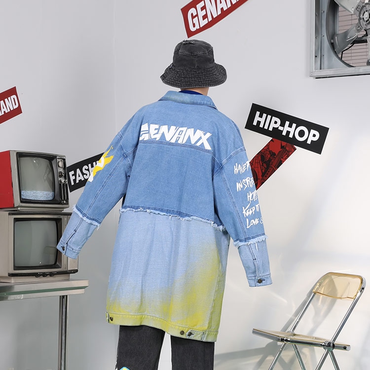 Genanx Lightning Denim Trench Coat — фото 3