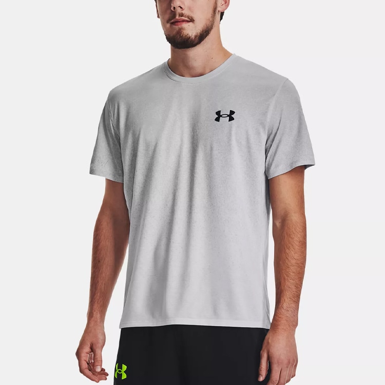 Under Armour UA Rush Crewneck T-Shirt Modern Grey — фото 4