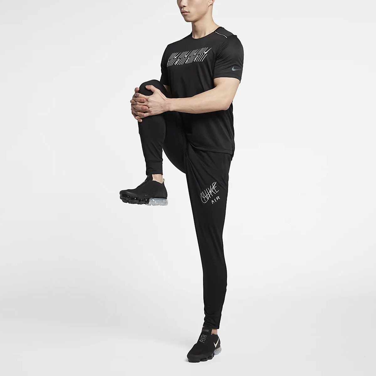 Nike Dri-FIT Miler Black — фото 2