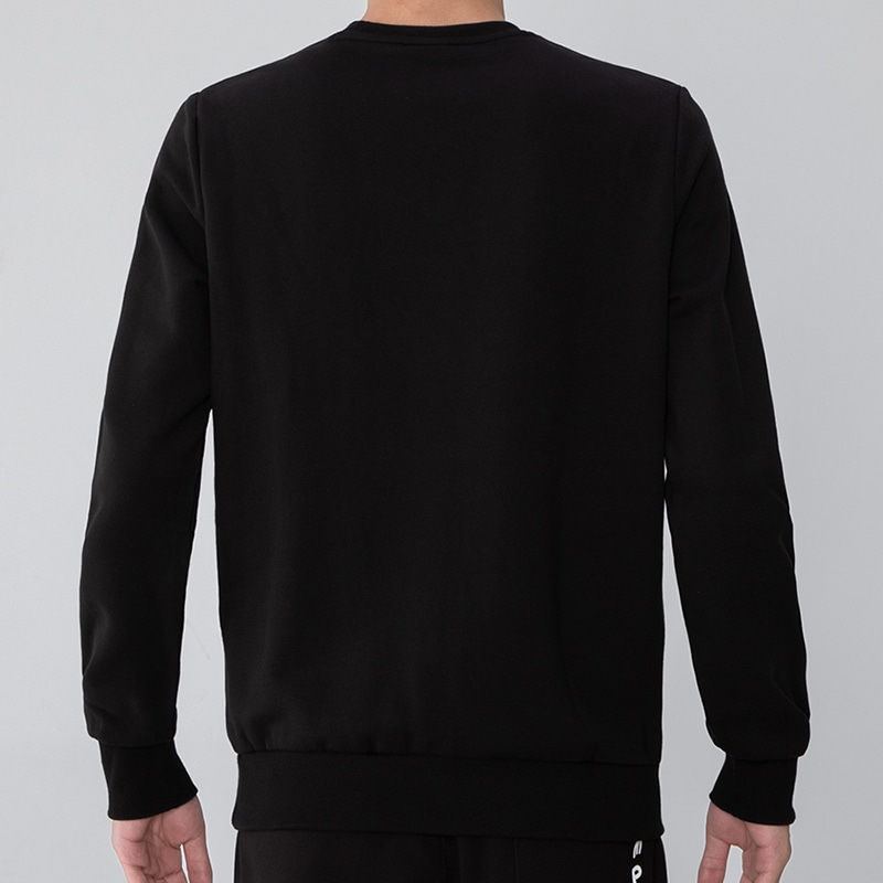 Puma Classics Metal Logo Crewneck Sweatshirt Black — фото 3