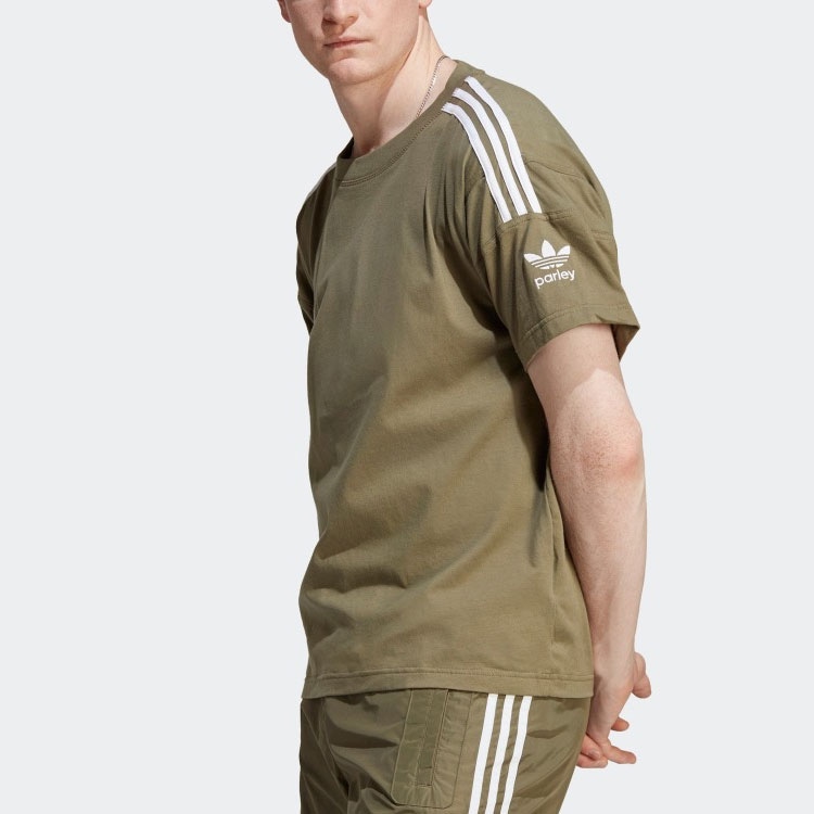 Adidas Originals Home of Classics Olive Tee — фото 3