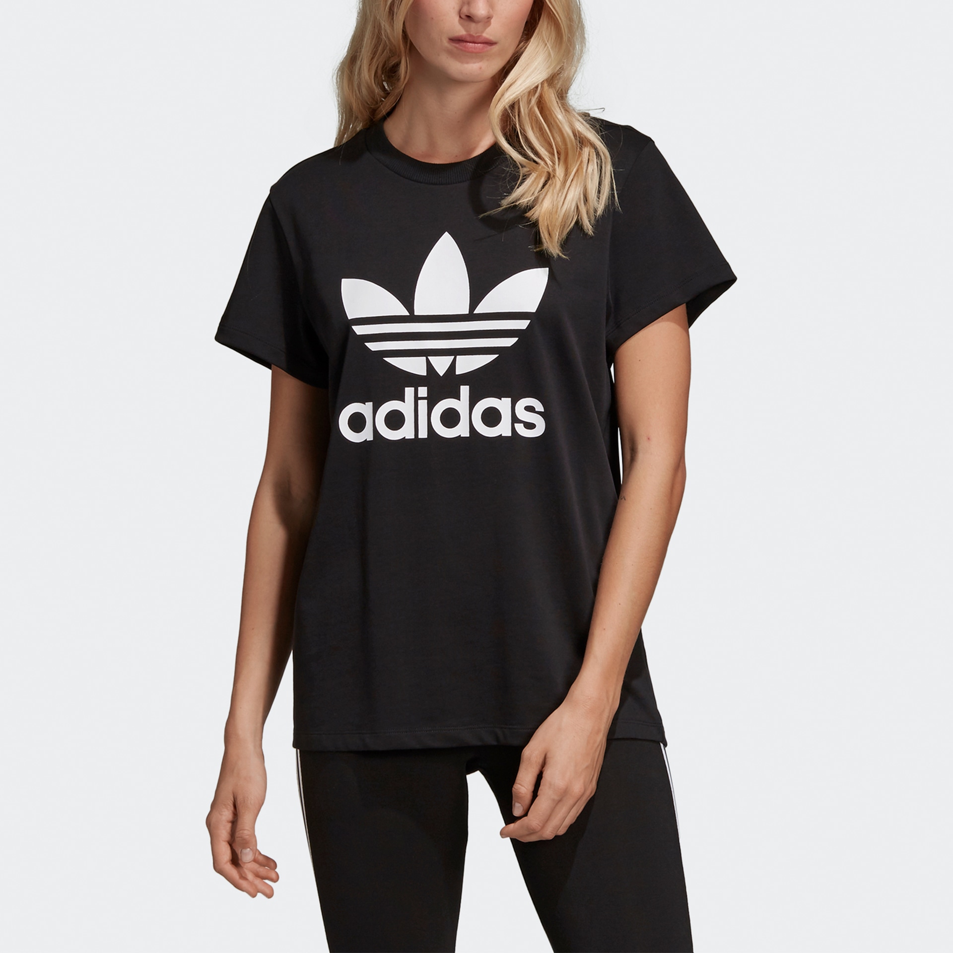 Adidas originals Boyfriend Tee LogoT — фото 2