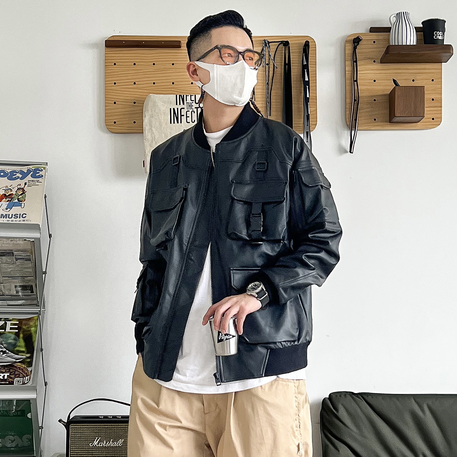 Vip Cyberpunk Multi-Pocket Jacket — фото 3