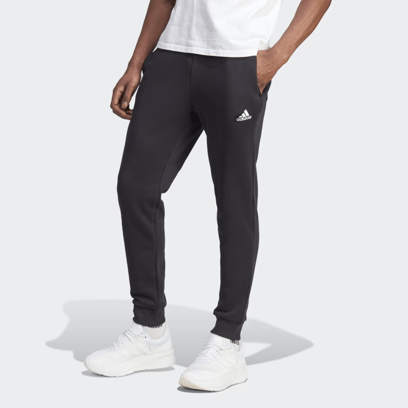 Adidas Essentials Fleece Tapered Cuffed Pants Logo — фото 1