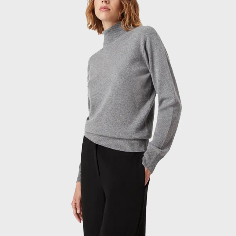Emporio Armani FW21 Grey Turtleneck Sweater — фото 2