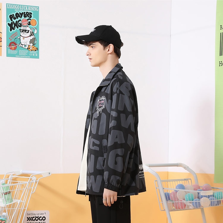 Xxgogo Letter Print Heart Jacket — фото 5