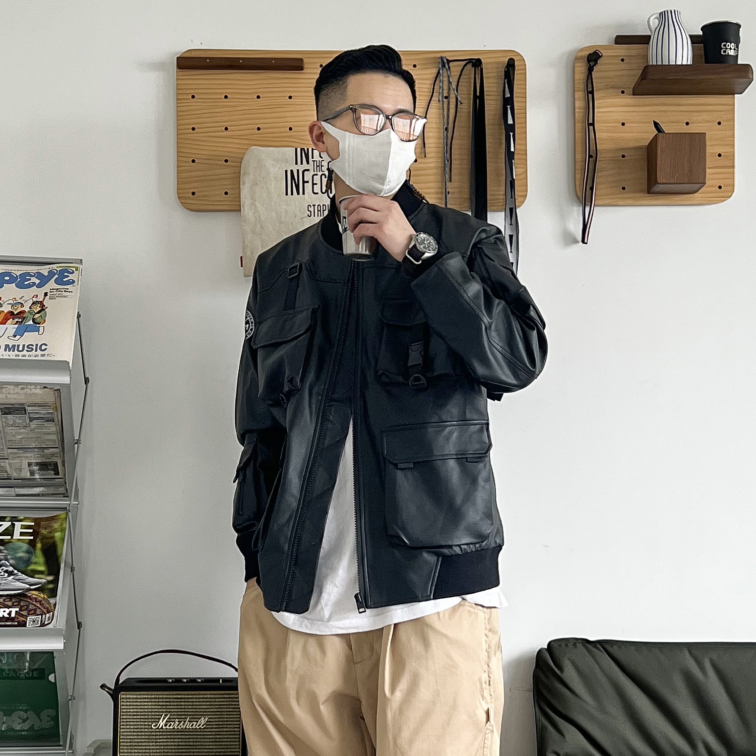 Vip Cyberpunk Multi-Pocket Jacket — фото 7
