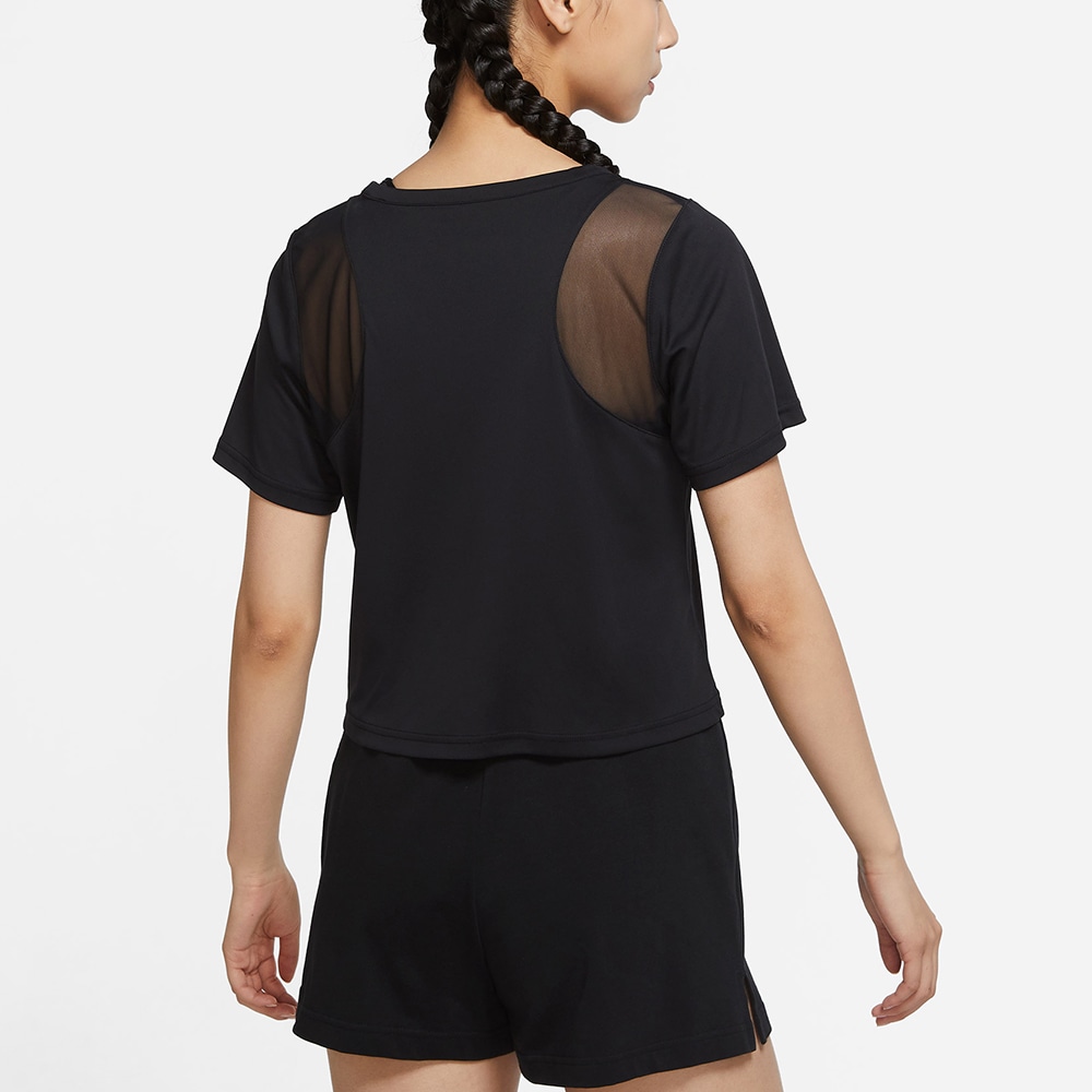 Nike Yoga Dri-FIT Mesh Black — фото 3