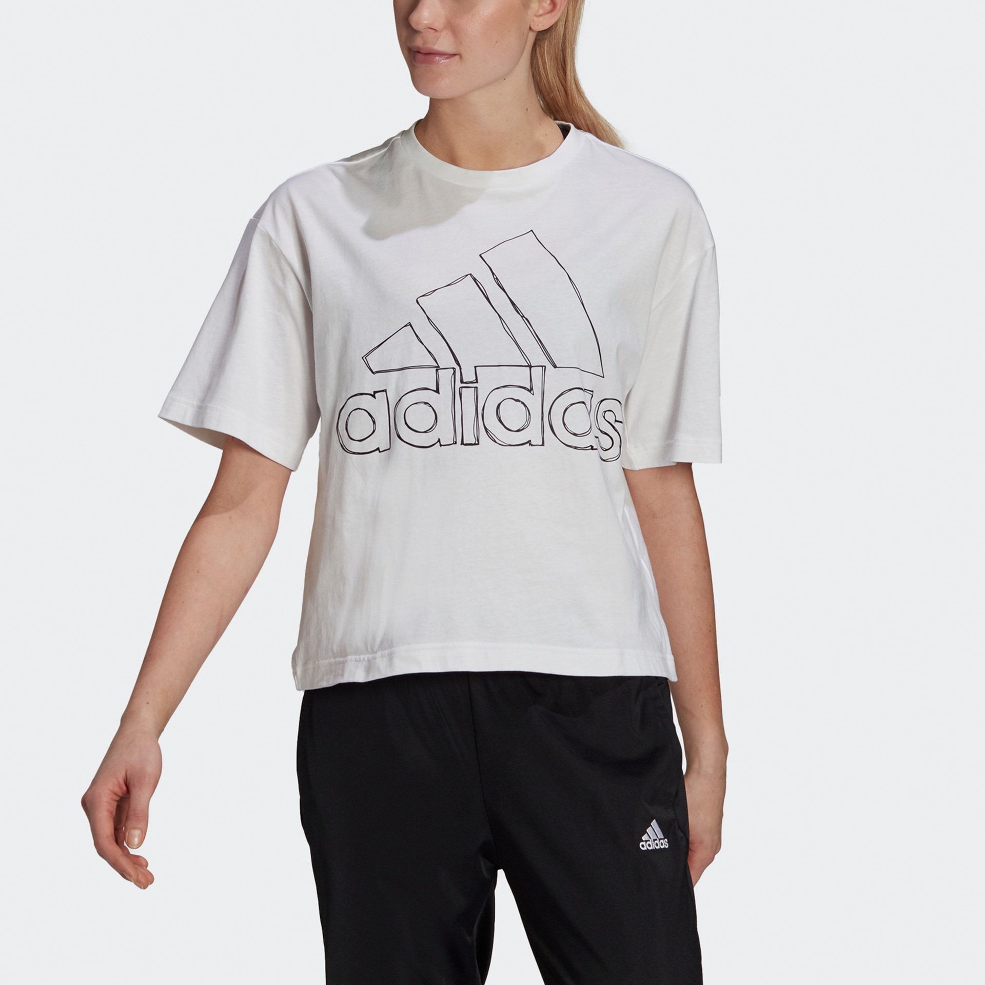 Adidas W Big Logo T — фото 2