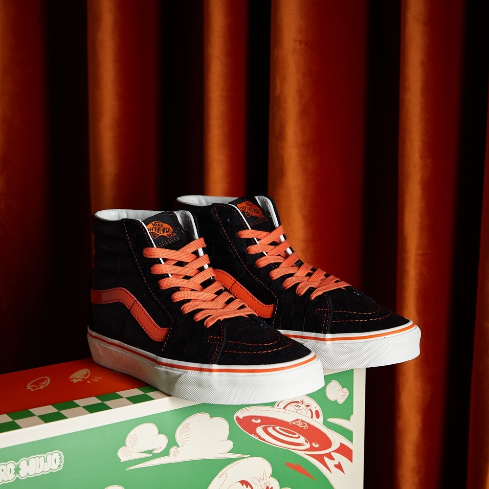 Vans Miro&Wujo x Vans SK8 High Black Orange — фото 6