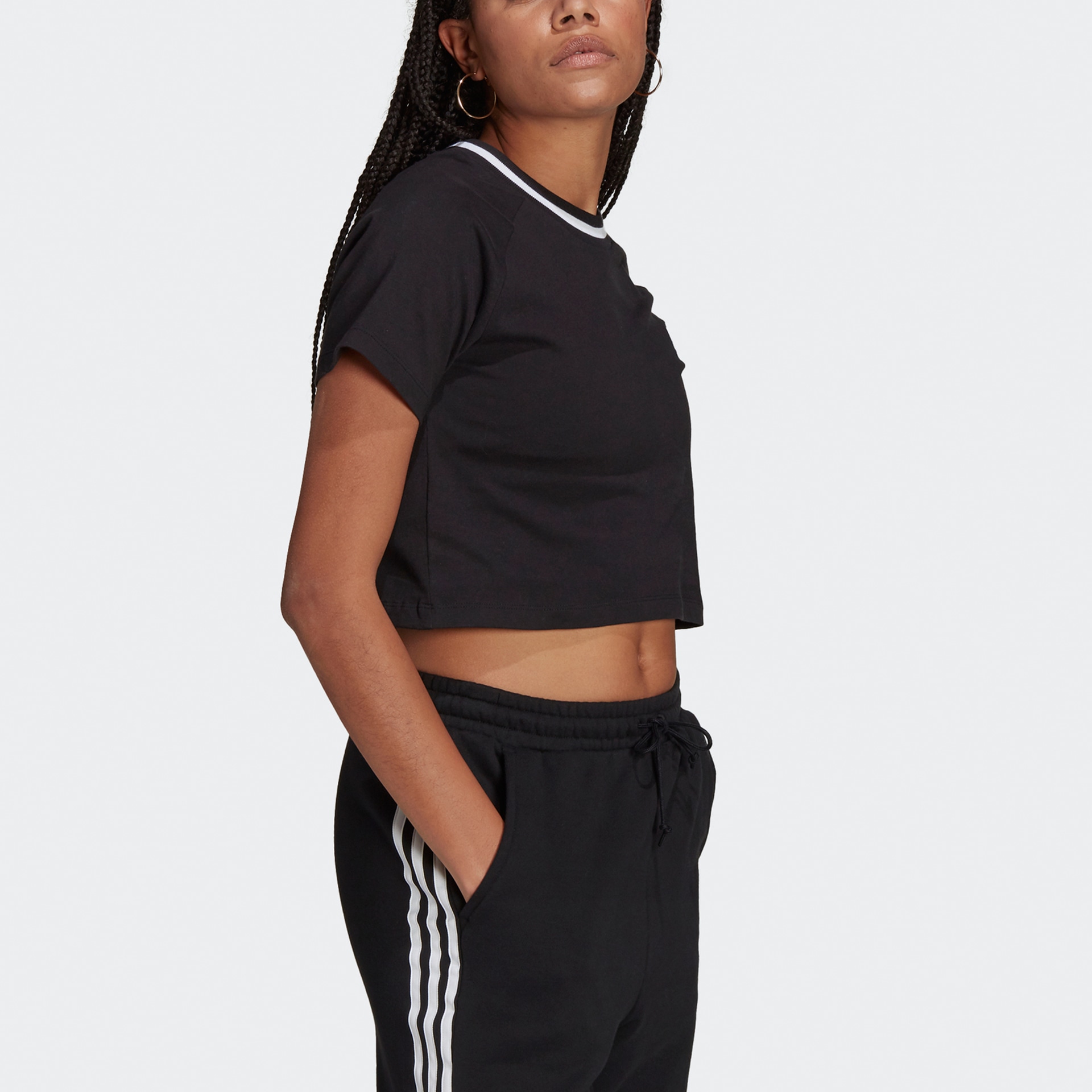 Adidas originals Cropped Tee LogoT — фото 5