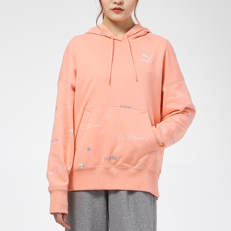 Puma Digit Print Hoodie Logo — фото 2