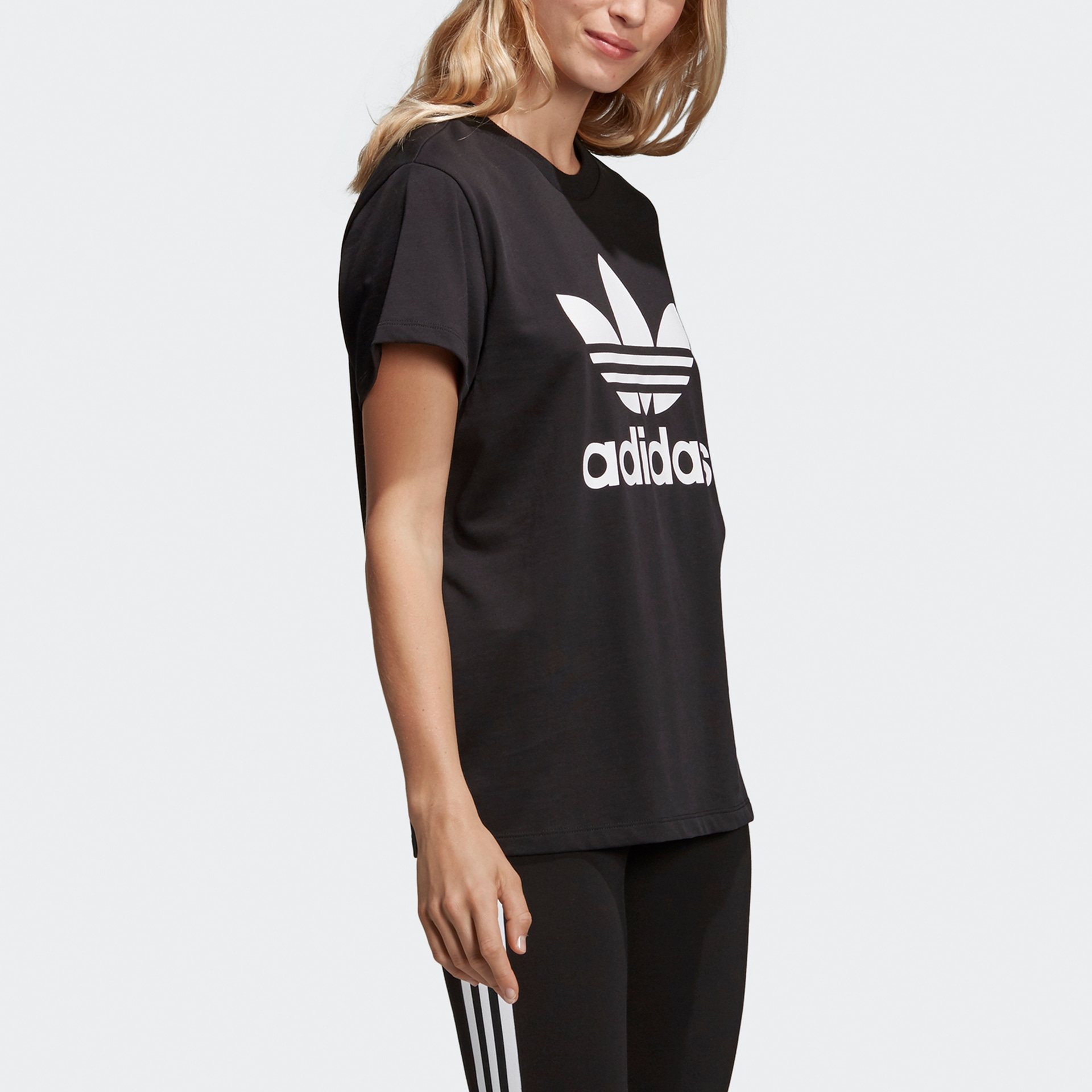 Adidas originals Boyfriend Tee LogoT — фото 4