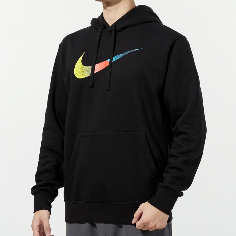 Nike Swoosh Hoodie Black — фото 4