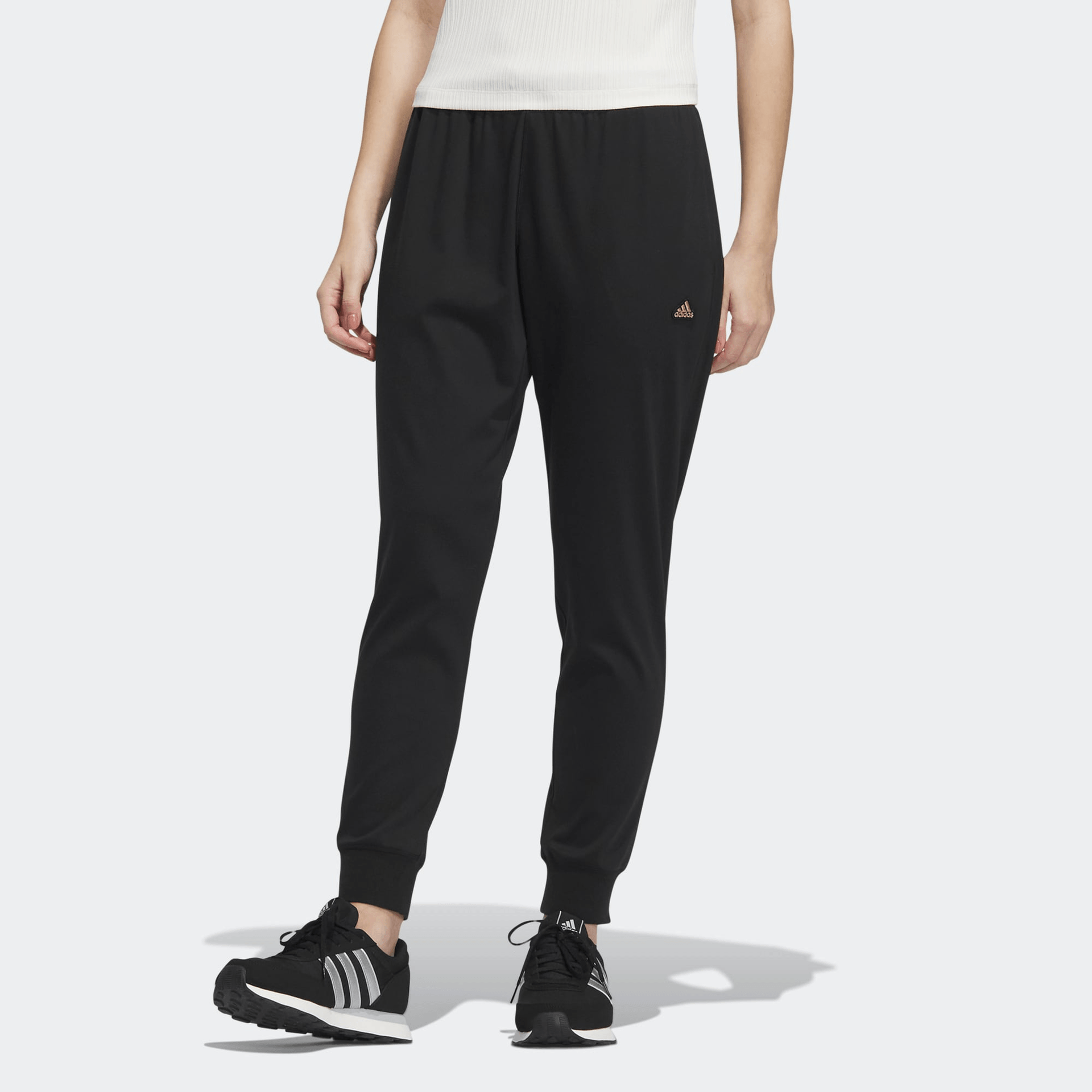 Adidas Badge Of Sport Knit Pants Logo — фото 1