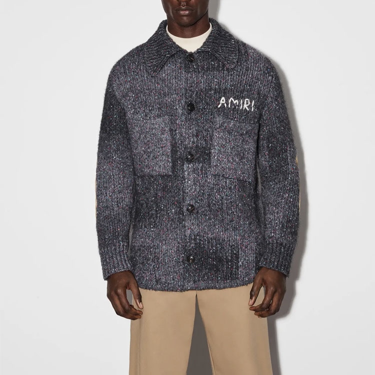 Amiri SS23 Logo Embroidered Cardigan — фото 2