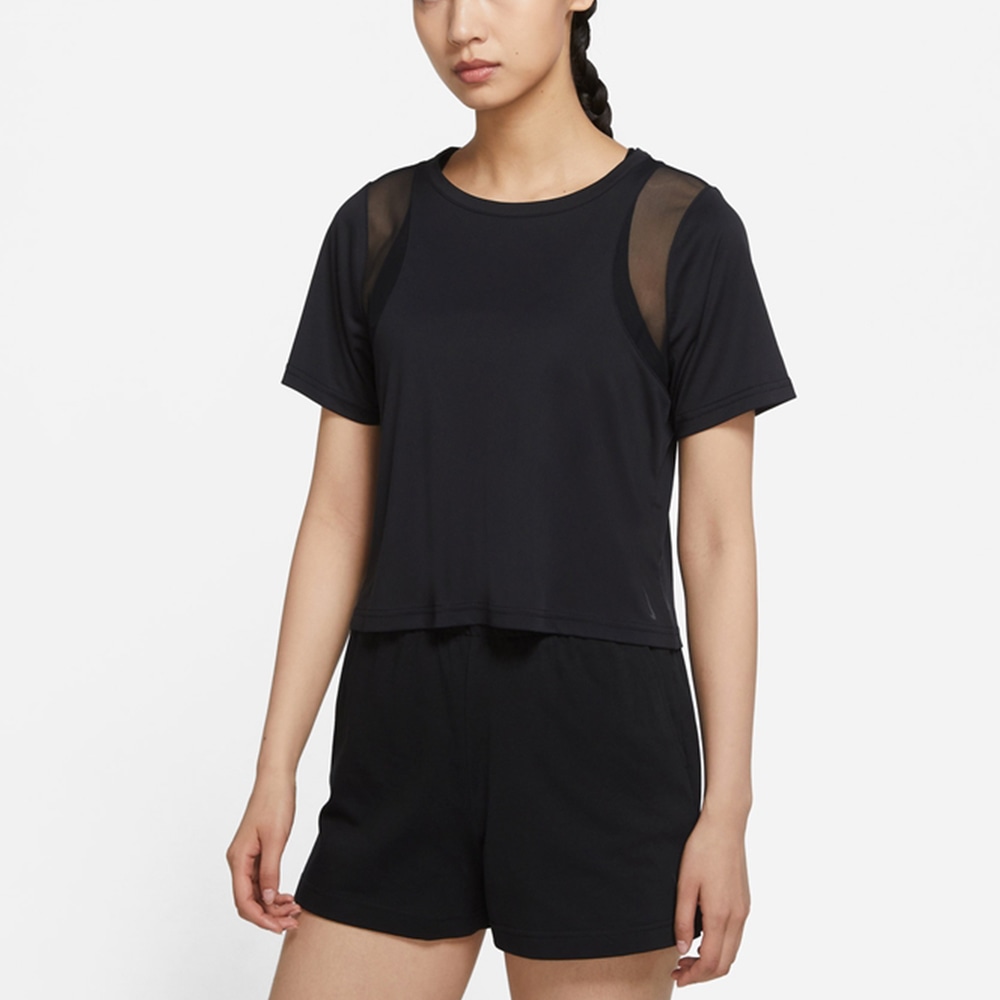 Nike Yoga Dri-FIT Mesh Black — фото 2