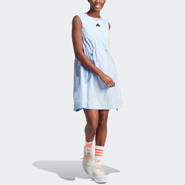 Adidas City Escape Dress Light Pink Blue — фото 2