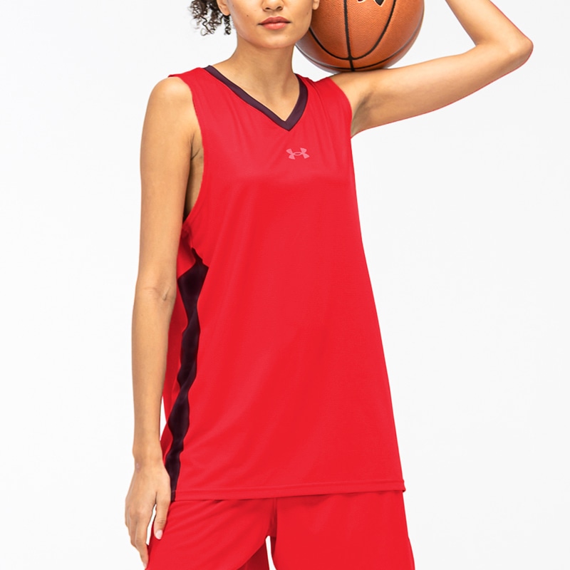 Under Armour Basketball Tank Red — фото 3