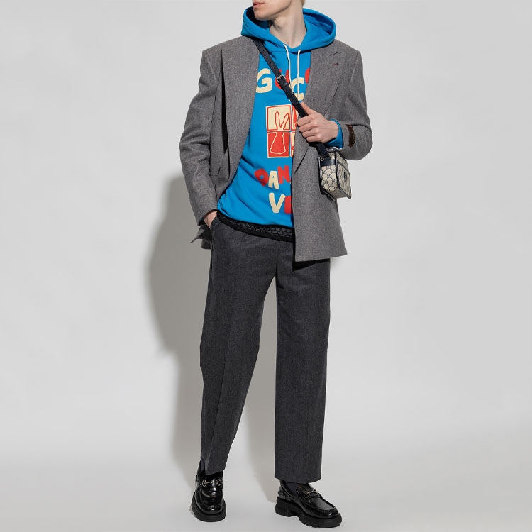 Gucci SS23 Blue Hoodie — фото 1