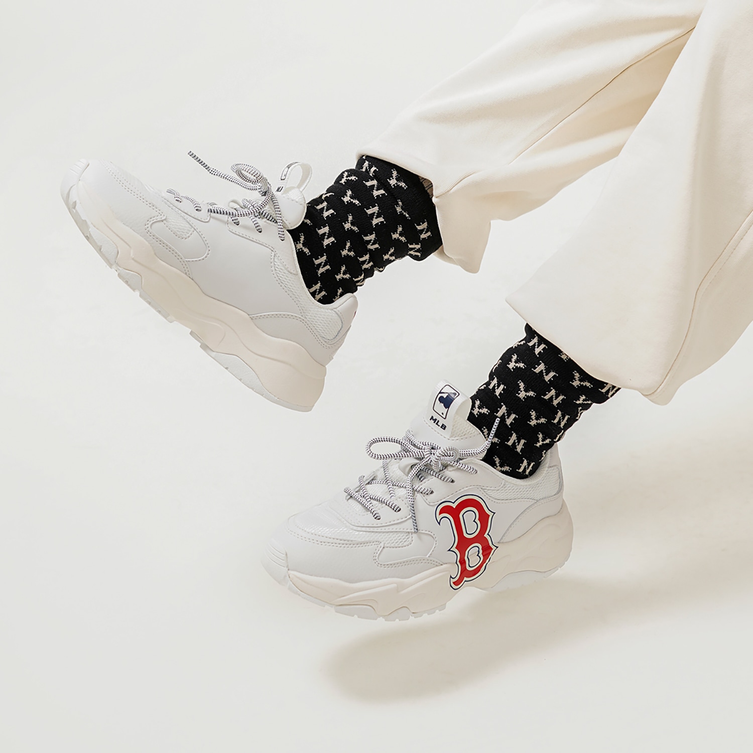 MLB Boston Red Sox Platform Sneakers — фото 5